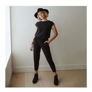 Albion Womens Black Jumpsuit Size XS